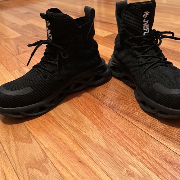 Jefu Work Safety Boots Breathable Lightweight Reliable Durable Steel Toe - Picture 2 of 4